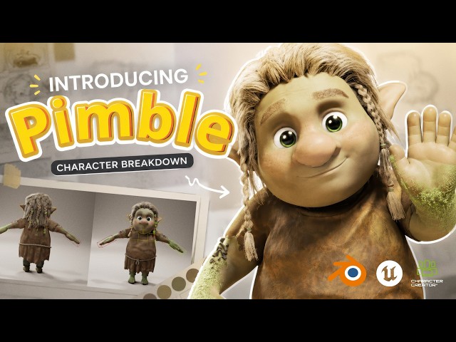 Advanced 3D Character Breakdown - Pimble