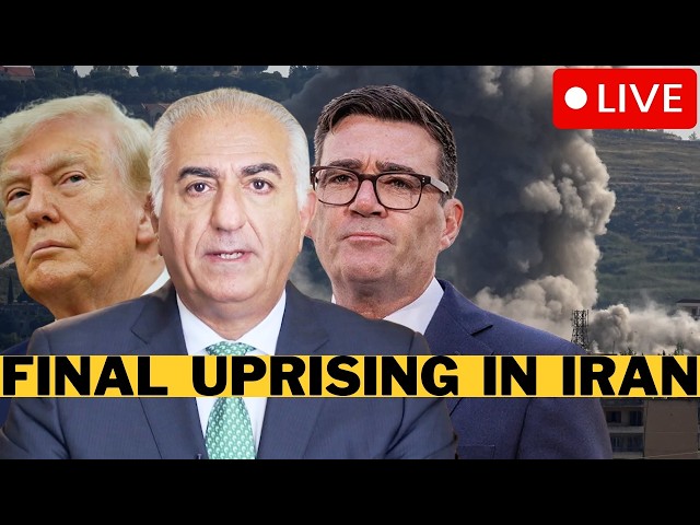 LIVE: Pahlavi Prepares FINAL Iran Uprising - UK Joining Trump In Fighting IRGC