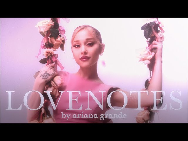 Ariana Grande - Love Notes Perfume Commercial [4K]
