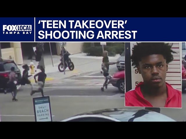 Polk County teen accused of shooting rival during Clearwater Beach ‘teen takeover’