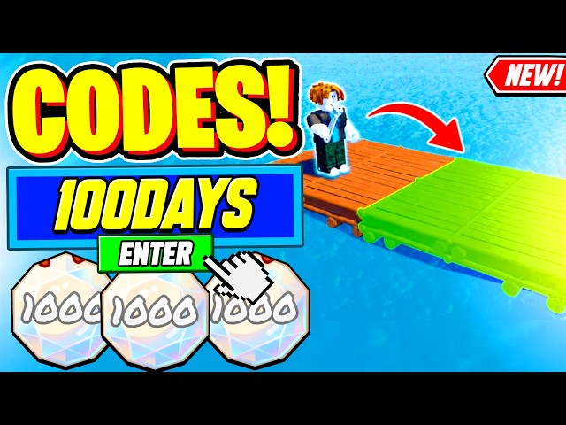 ⚠️New⚠️ ALL WORKING CODES For 100 Days At Sea August 2026 - Roblox 100 Days At Sea Codes 2026