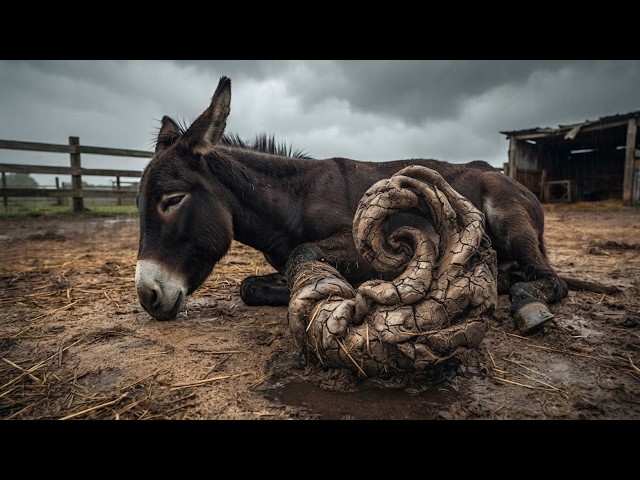 He Could Barely Stand! Trimming 8 Pounds of Excess Hoof