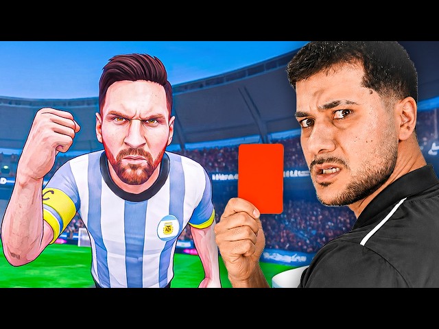 WM Finale, aber ich bin der Schiedsrichter..