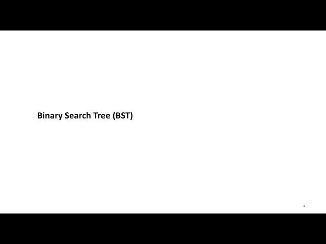 Binary Search Tree (BST) | Data Structures |