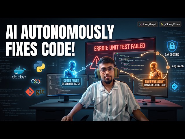 Autonomous Code-Fixing Agent System (With Python, LangGraph, Langchain) - 02