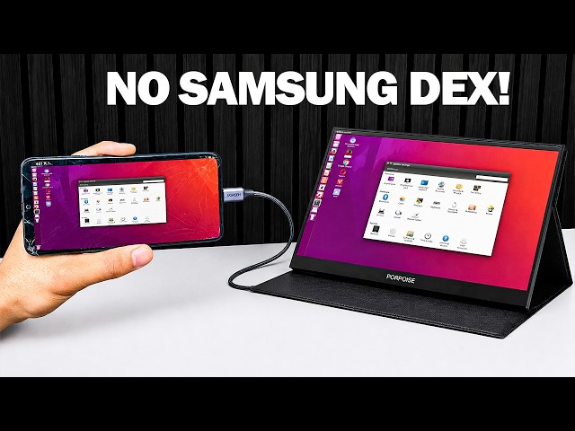 I Turned an Old Android Phone into a Linux PC!