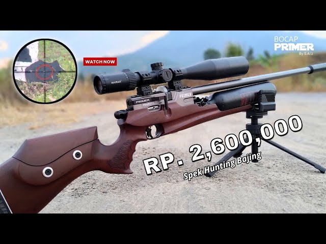 INI DIA UNITNYA📌BOCAP PRIMER SPEK HUNTING BAJING UJI AKURASI JARAK 46M PAKE MIMIS HERCULES