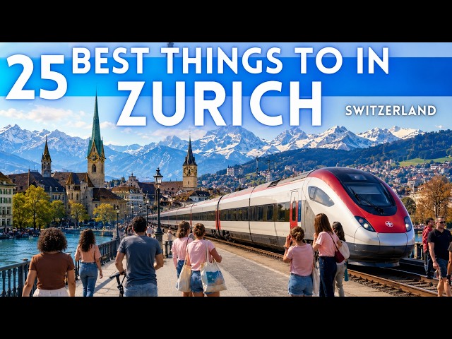 Best Things To Do in Zurich Switzerland 2026 4K