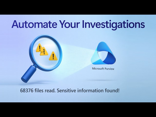 Data Security Investigations in Microsoft Purview