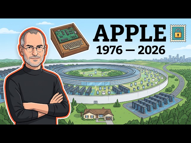 L'histoire COMPLÈTE d'Apple en 16 minutes