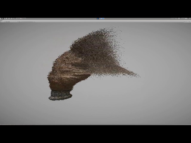 Unity3d Visual Effect Graph Point clouds