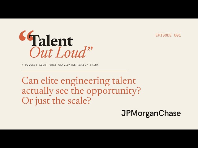 Can elite engineering talent actually see the opportunity, or just the scale?