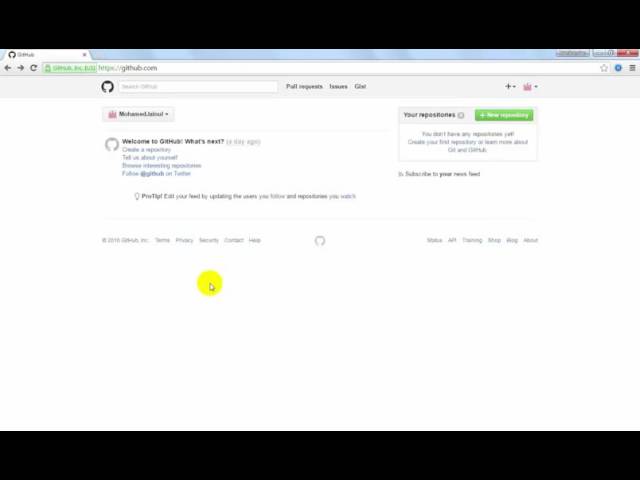 GitHub Project - Tutorial