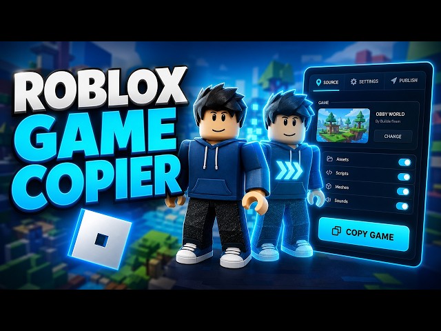 Roblox Studio: Copy Your Roblox Game | Game Copier, Setup Guide & Showcase 2026
