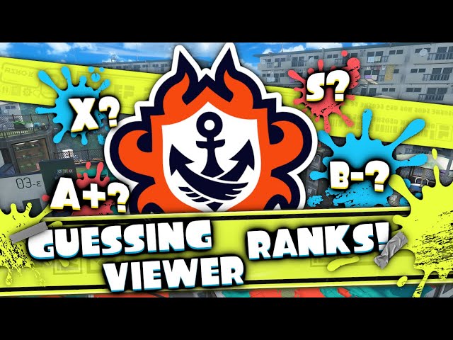 Can I GUESS My Viewers Splatoon 3 Ranks?