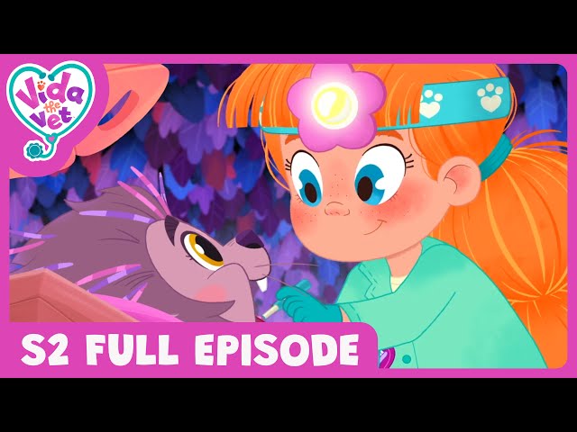 Prickly's Missing Tooth 🦷 | S2 FULL EPISODES | Vida the Vet | S2 E39 | Kid's Animation