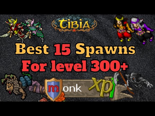 Where to hunt a Level 300 Monk  [Tibia Solo Monk]
