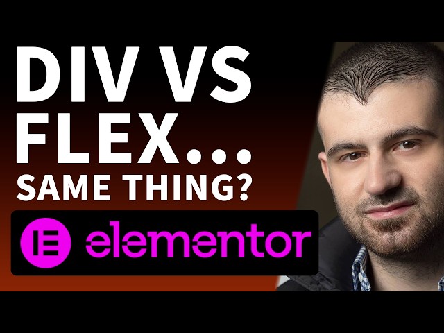 Elementor Layouts Are Simpler Than You Think (Div vs Flex vs Inline Explained)