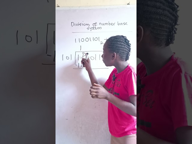 Explaining division of binary system