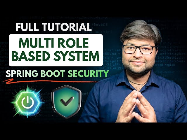 Building Multi Role Based APIS using Spring Boot Security | Spring Boot Tutorial
