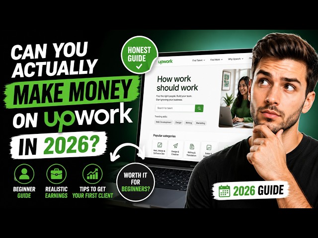 How to Make Money on Upwork in 2026 | Beginner's Guide