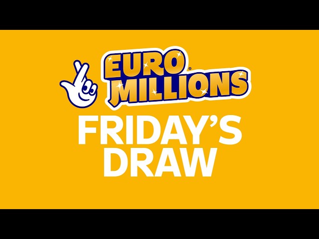The National Lottery EuroMillions draw results from Friday 16 October 2026