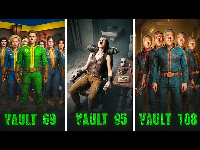 EVERY SINGLE Vault Experiment In Fallout Explained!