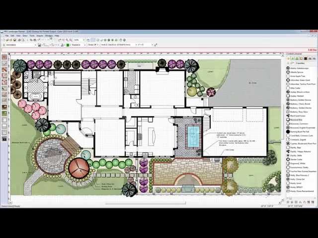 Easy-to-Use CAD for Landscape Design with PRO Landscape