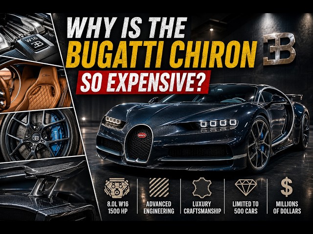 Why Is the Bugatti Chiron So Expensive? The REAL Reason