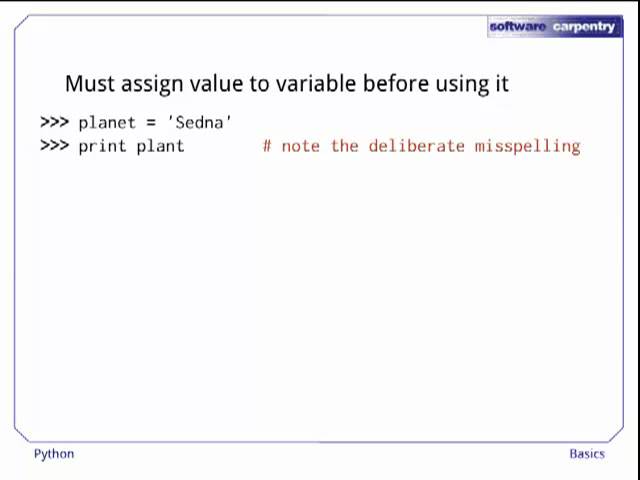 Python - Episode 2 - Basics