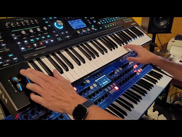 ASM Leviasynth and Groove Synthesis 3rd Wave Together: I Spend HOURS Playing These Synths!