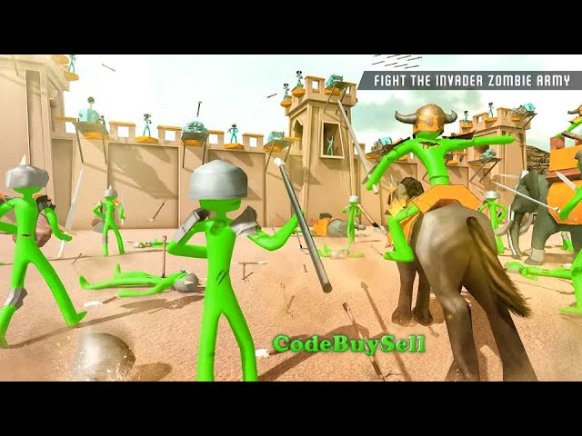 Stickman Castle Defense Zombie Battle Simulator - Unity Source Code | Hire Game Developers
