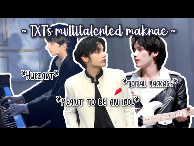 [TXT] Hueningkai siendo un prodigio musical