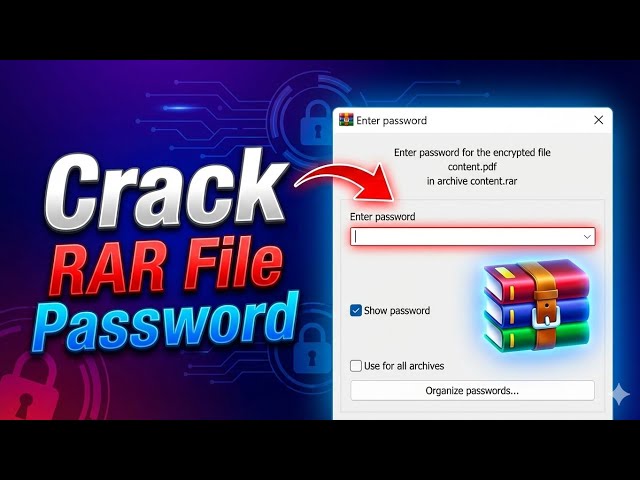How to Unlock a RAR File Password (Educational Purposes Only)