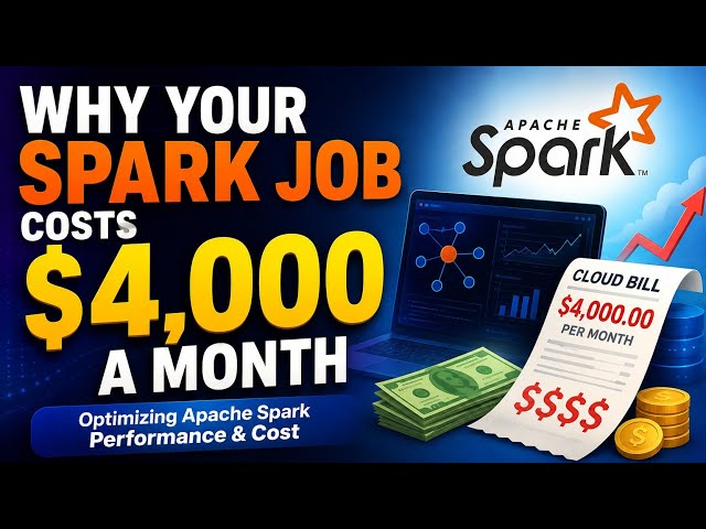 Why Your Spark Job Costs $4,000 a Month | Optimizing Apache Spark Performance & Cost | Uplatz