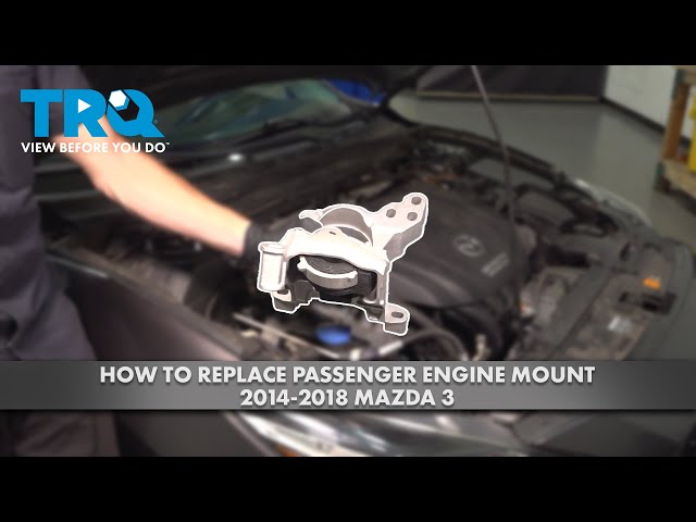 How to Replace Engine Mount 2014-2018 Mazda 3
