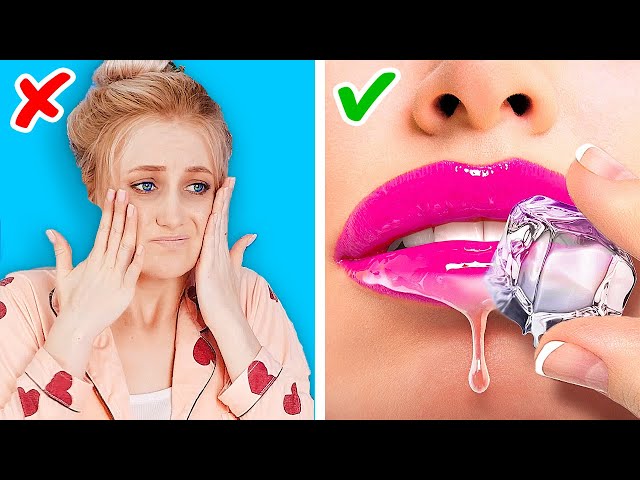 COOL BEAUTY HACKS TO TRY! || Genius Things for Girls by 123 GO! GOLD