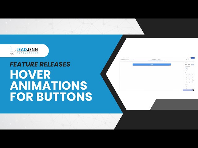 Hover Animations for Buttons
