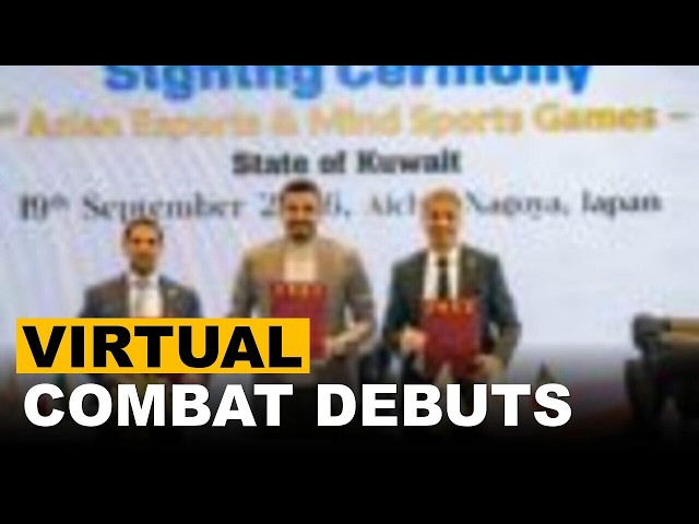 Virtual Taekwondo Strikes Asian Games As Digital Combat Makes History
