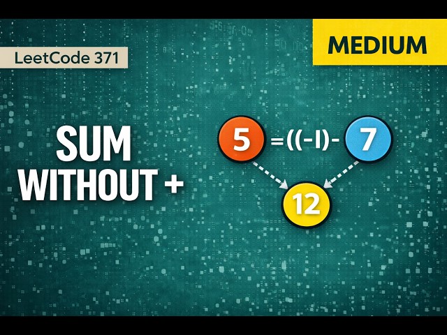 Sum of Two Integers - Leetcode 371 - Python