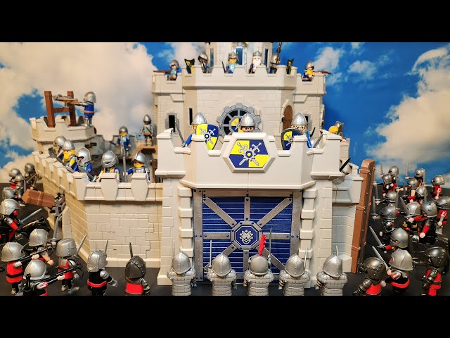 Batalla en el castillo de Playmobil: Stop Motion