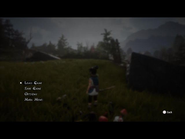 Kena: Bridge of Spirits PS5 graphical issue.