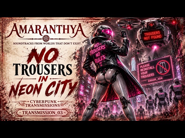 Amaranthya — No Trousers In Neon City // Cyberpunk Eurodance