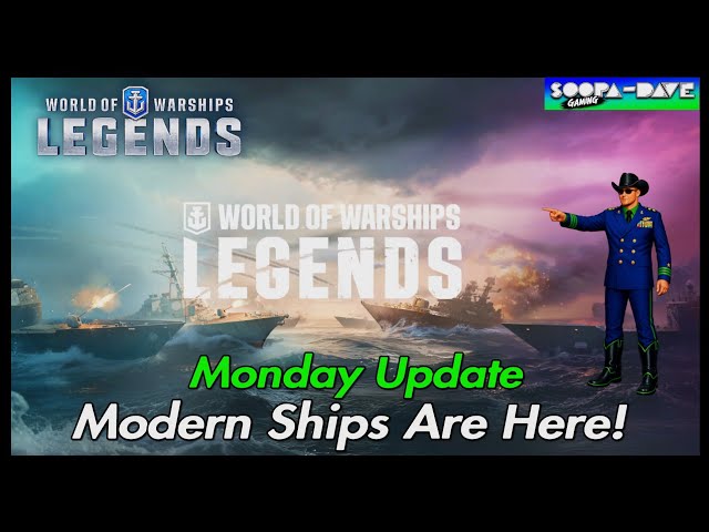 Modern Ships Monday Update World Of Warships Legends