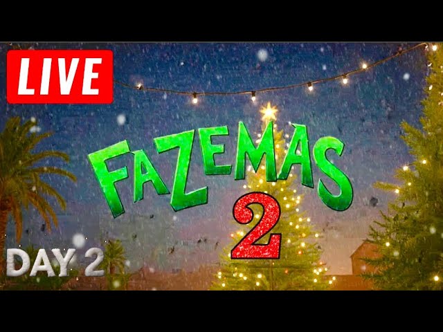 FAZE LACY LIVE STREAM NO ADS !! 24 HOUR W/ MARLON !! FAZEMAS DAY 2 !! ☃️🎁🧑‍🎄