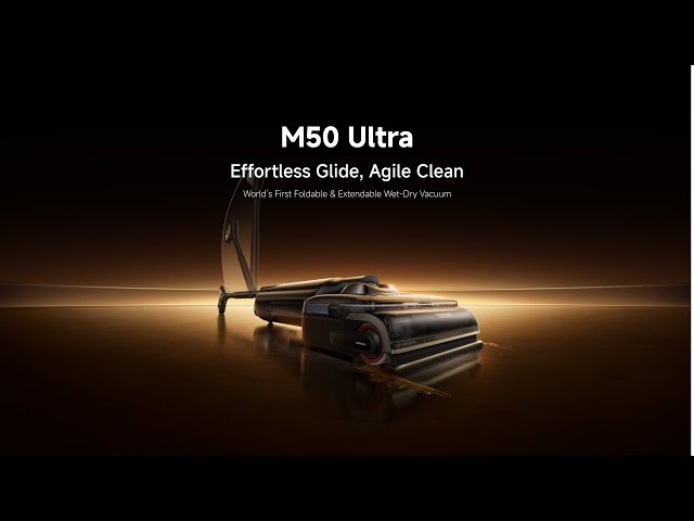 MOVA M50 Ultra | Meet the world’s first wet-dry vacuum with foldable & extendable handle
