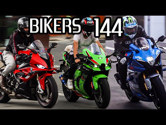 BIKERS 144 - SUPERBIKES ON THE STREETS 2025! The Best Motorcycles Pure Sound Compilation