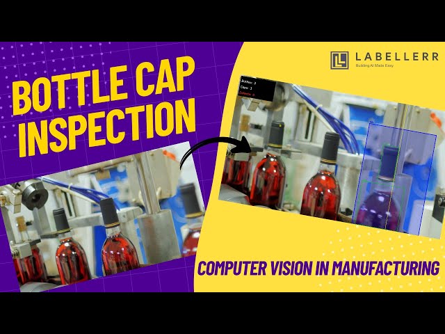 Bottle Cap Quality Inspection Using YOLO | Industrial Computer Vision Project