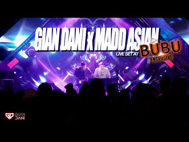 Gian Dani b2b Madd Asian - BUBU 2 Hour Live Set @ Zikiri 🇸🇷