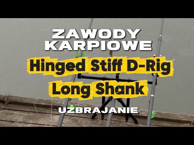 Hinged Stiff D-Rig Long Shank RIGGING #hingedstiffdriglongshank #hingedstiffdrig #longshank #carp